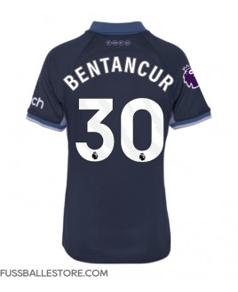 Günstige Tottenham Hotspur Rodrigo Bentancur #30 Auswärtstrikot Damen 2023-24 Kurzarm